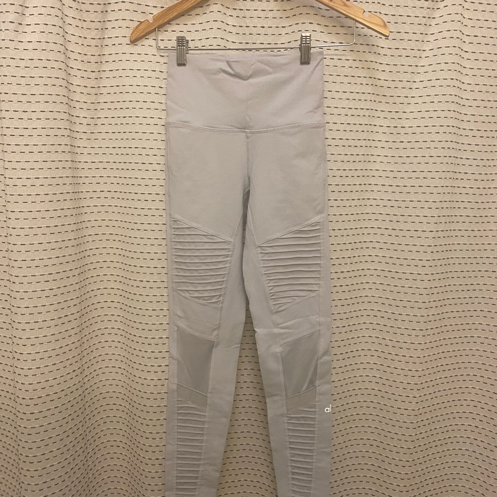 Alo Gray/blue High-Waisted Leggings